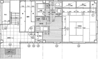 宿泊室見取り図